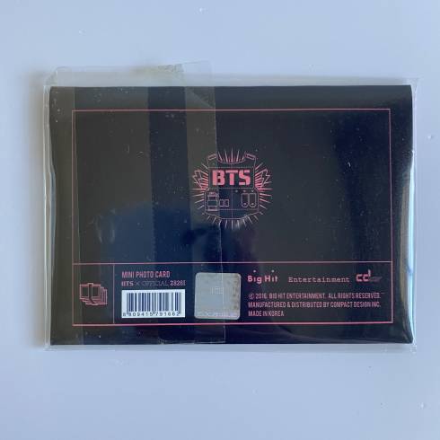 bts 花様年華 epilogue エピログ ミニフォト セット BTS '花樣年華 ON